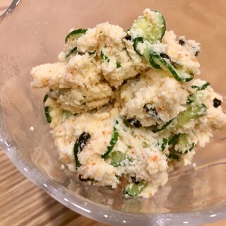 生おからのポテサラ風☆明太風味♪